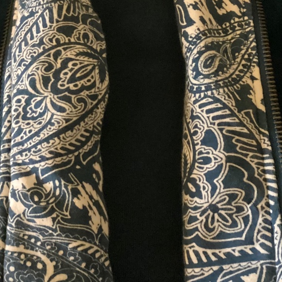 Weekends by Chico’s velour zippered jacket - Picture 4 of 4